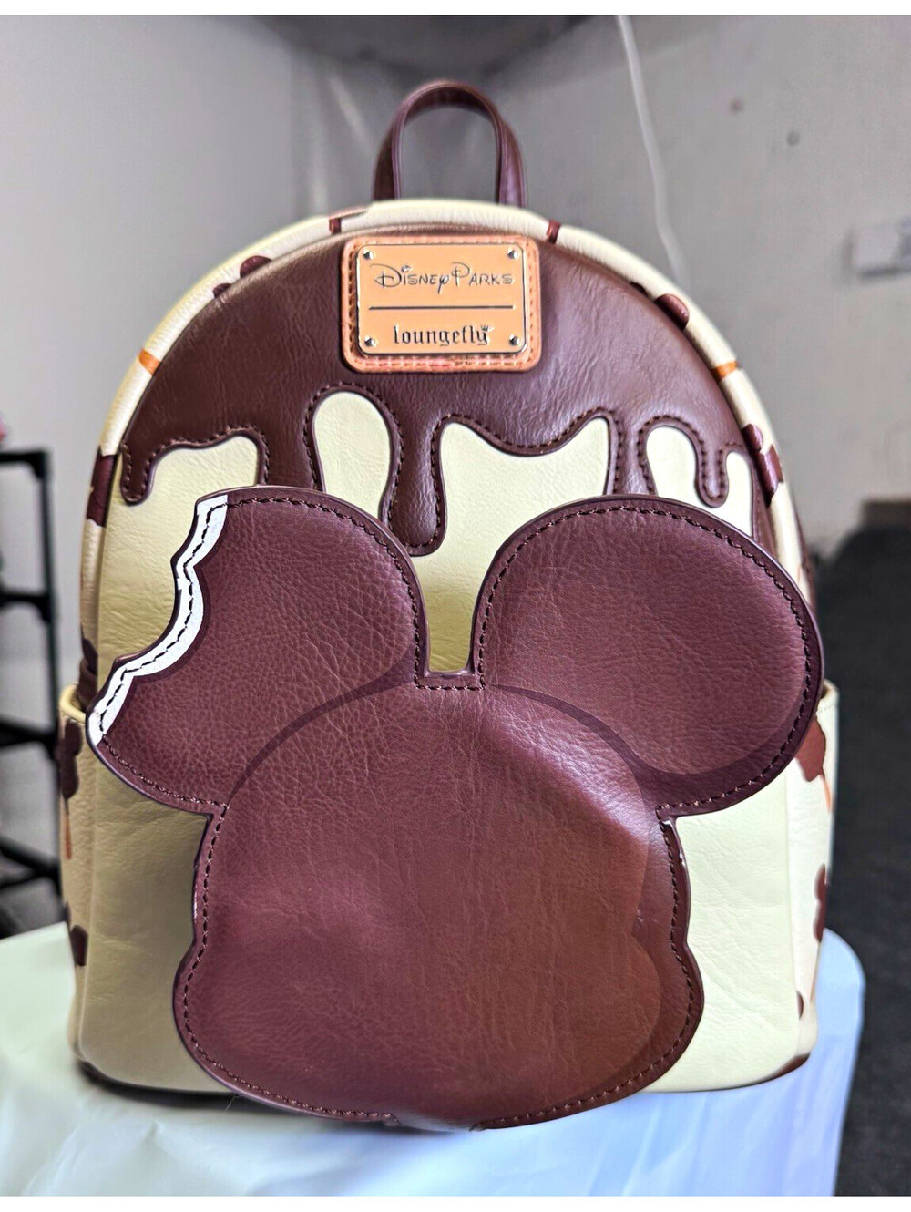 Disney Parks Loungefly Mickey Mouse Premium Ice Cream Bar Mini Backpack